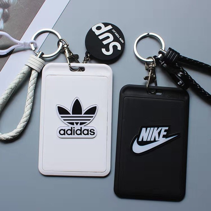 

Ane Adidas/Nike Holder Kartu Id Desain Nike Dengan Tali Lanyard