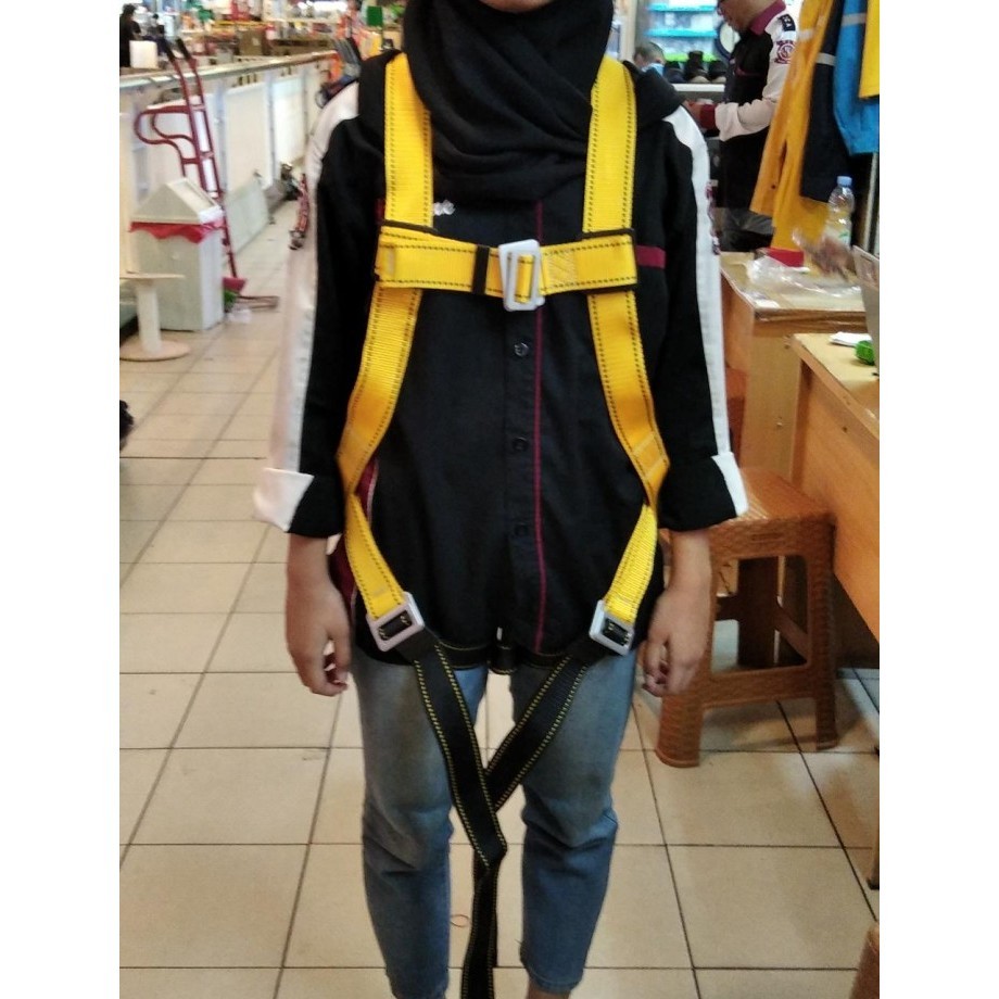 

Ane Full Bodyharness Honeywell + Lanyard Berkualitas