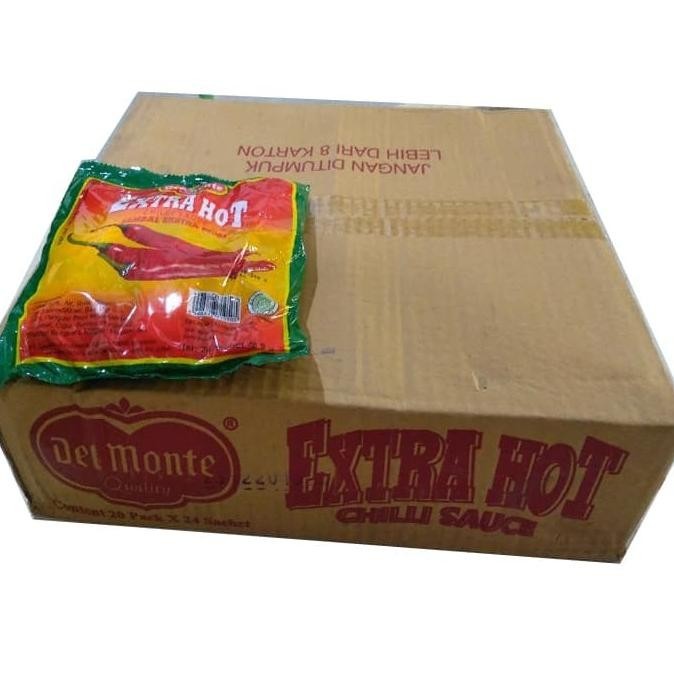 

SAUS SAMBAL DELMONTE SACHET (1KARTON ISI 20BKS) P67JM