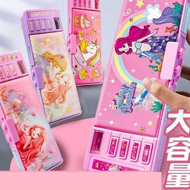 

Kotak Pensil Transformers Unicorn Kode Sandi Password Pencil Case Anak Laki Perempuan