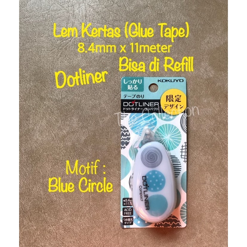 

ATK583KY 11m 8.4mm Glue Double Tape Lem DOTLINER KOKUYO DM4500 craft