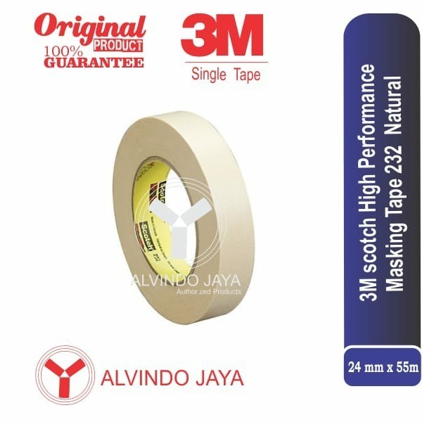 

3M masking tape 232 .24mm x 55m