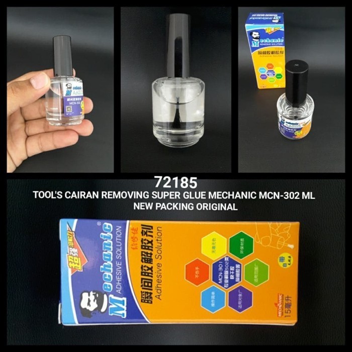 

CAIRAN REMOVING SUPER GLUE MECHANIC MCN-302 15ML PACKING 72185