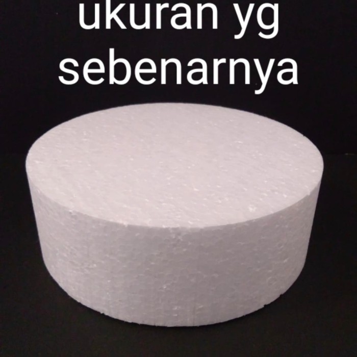 

Diameter 70cm Tinggi 5cm Round Dummy Cake Styrofoam Gabus Kue Bulat