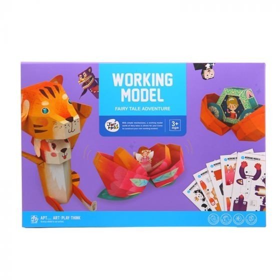 

Joan Miro Working Model 3D Adventure origami kertas seni