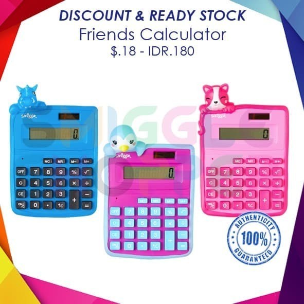 

smiggle ORI friends calculator