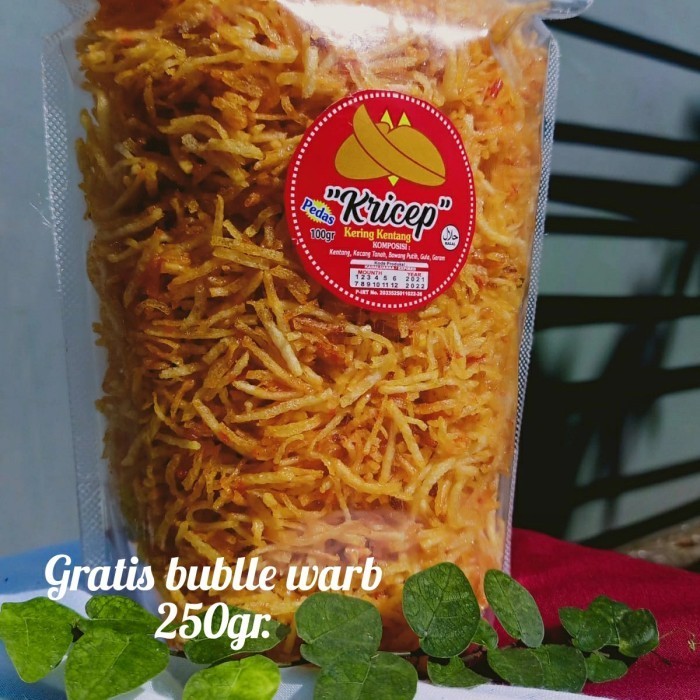 

BIG SALE Kentang mustofa kering special (kricep) 250gram