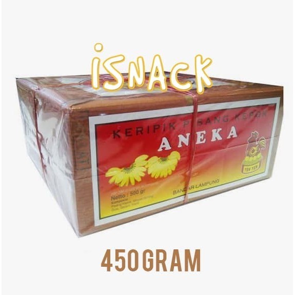 

EKSLUSIF Keripik Pisang Coklat Aneka Sari Rasa Lampung Yenyen Box Kecil 450g