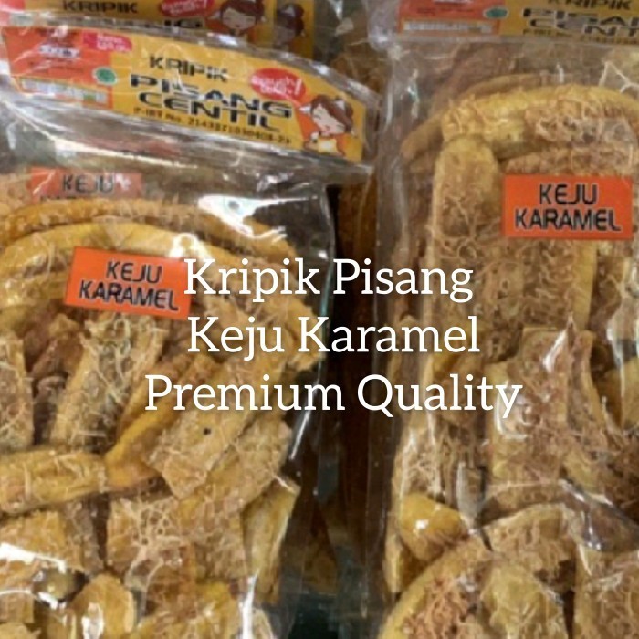 

TERMURAH Promo Kripik pisang keju karamel 270 gram Best seller terlaris