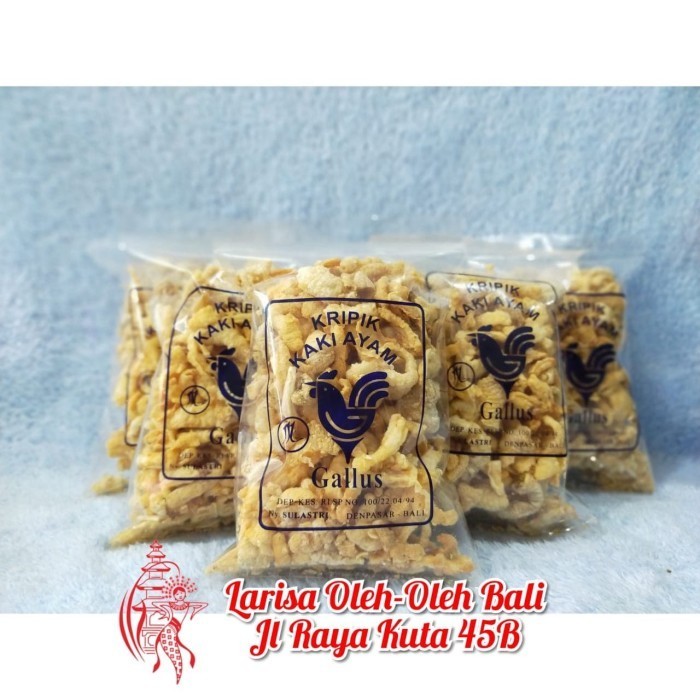 

TERBARU Keripik Ceker Khas Bali 150gr- Galus