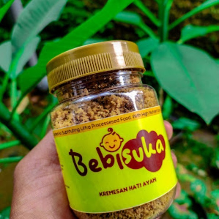 

BERKUALITAS Bebisuka Kremesan Hati Ayam Ori/Organik Bites 50 gr/Non Bites 60 gr
