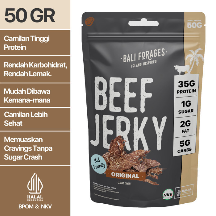 

CUCI GUDANG Original Beef Jerky (DENDENG AMERIKA) Makanan Ringan