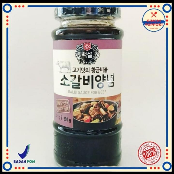 

Cj Beksul Sauce Galby Marinade For Beef 290 Gram
