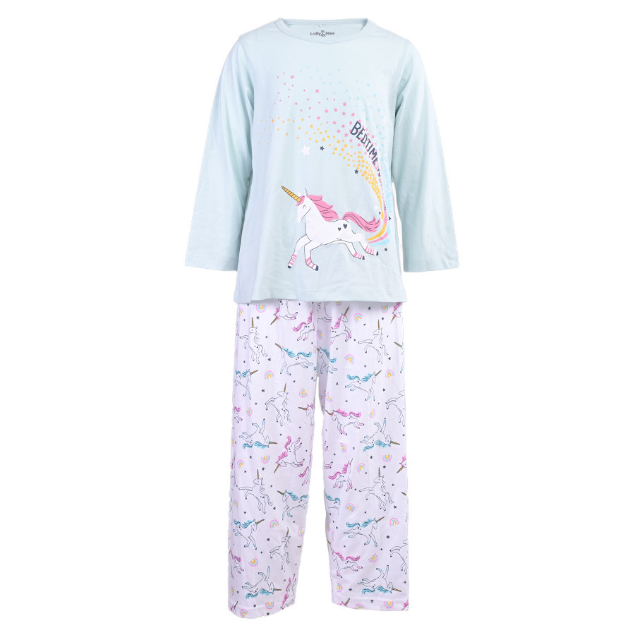 Rambla - Lolly & Noe Setelan Piyama Anak Perempuan Bedtime Is Magical