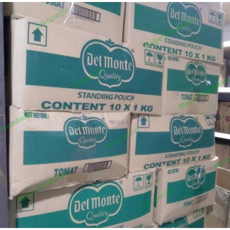 

Delmonte Tomat 1Kg x 10Pcs Khusus Cargo Dan Expedisi