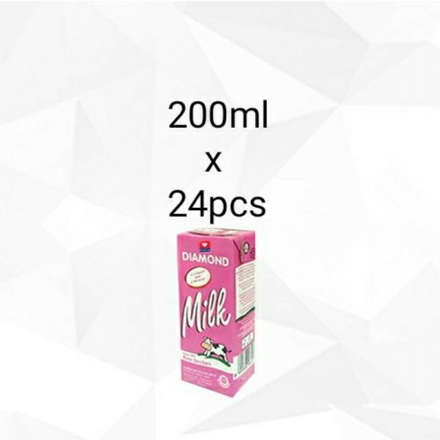 

Susu diamond 200ml x 24pcs stroberi