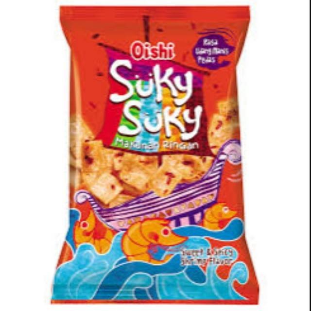 

Oishi suky suky Udang Pedas Manis 60 gr