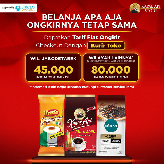 

Excelso Arabica Gold - Bubuk Kopi 200 Gr