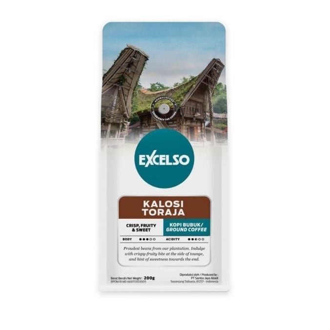 

Excelso Kalosi Toraja - Bubuk Kopi 200 Gr