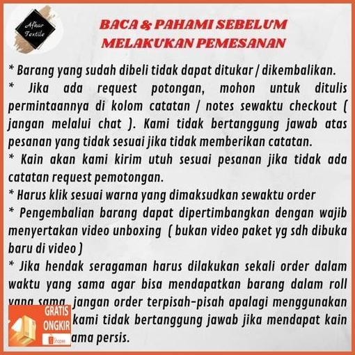 Original [Satin Terlaris] Kain Satin Cavali Premium - Kain Saten Silky Bridesmaid Promo Hemat