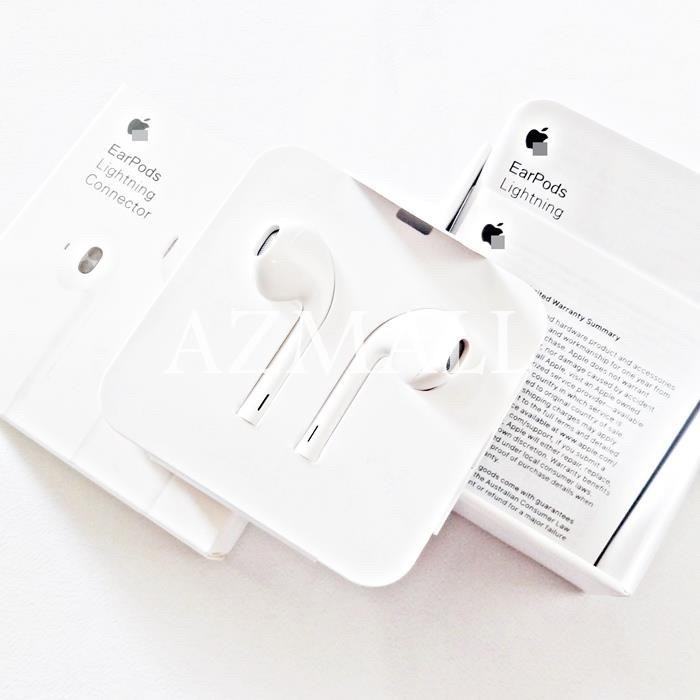 Earpods Apple Original Earphone Lightning Connector Headset Iphone