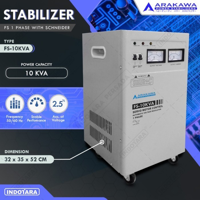 Stabilizer Arakawa Fs 1 Phase Fs-10Kva