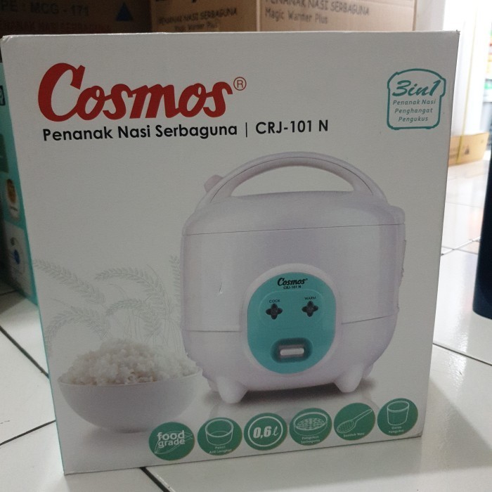 Cosmos Crj-1001 Magic Com / Rice Cooker Mini / Jar Warmer 3In1