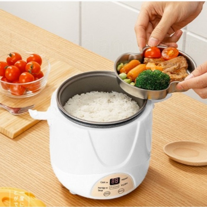 Idealife - Mini Rice Cooker Low Sugar/Carbo 1.2Litre Il-110B
