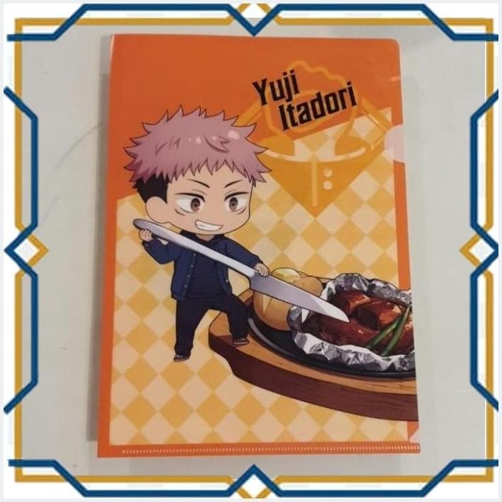 

[CPS] CLEAR FILE SET L FOLDER MAP JUJUTSU KAISEN YUJI ITADORI 22 X 31