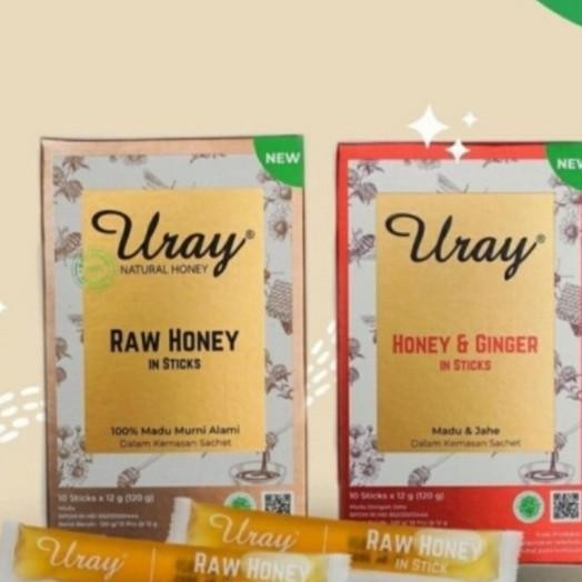 

Paket 2 Madu Uray Sti Sachet 20 Pcs - & Ginger - Raw Honey