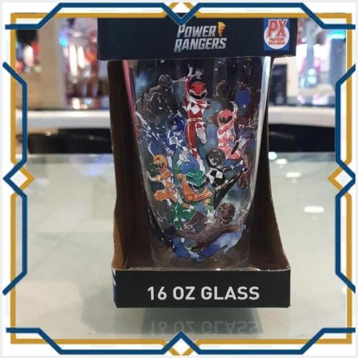 

[CPS] POWER RANGERS RANGER WATERCOLOR PX EXC PINT GLASS 16 OZ