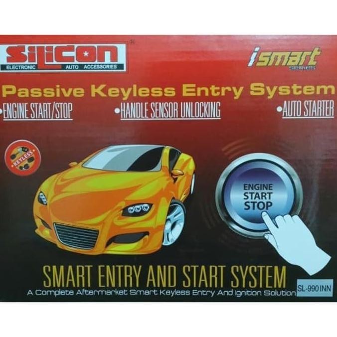 Engine Start Stop Alarm Ismart Silicon Toyota Keyless Entry Passive