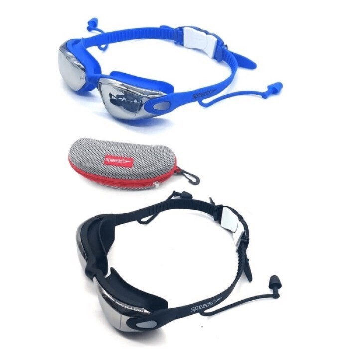 KACAMATA RENANG SPEEDO ANTIFOG DAN UV 866 - S866 KACA KILAP
