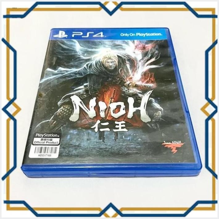 KASET BD PS4 NIOH - SECOND / BEKAS