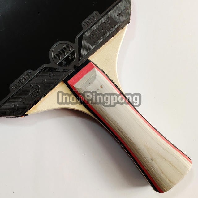 Super 999T ~ Premade Blade Pingpong Bet Rakitan Tenis Meja Bat 999