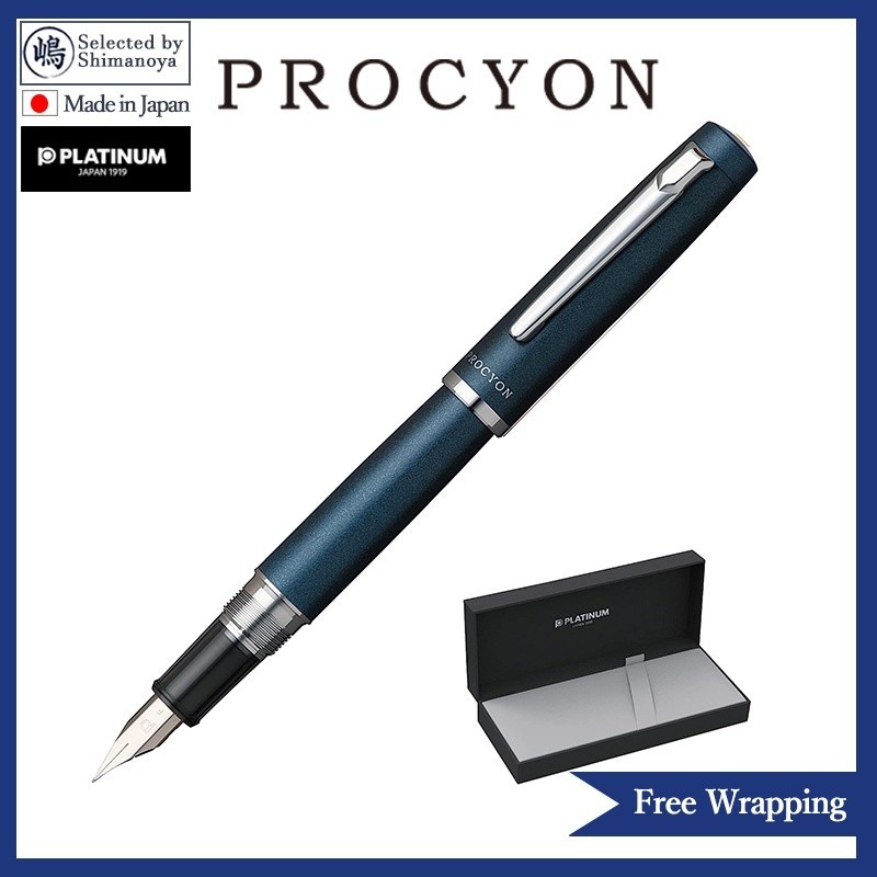 

Pulpen Procyon PLATINUM (PNS-5000 50-2 50-3 Ujung Pena Halus, Ujung Pena Sedang, Laut Dalam)