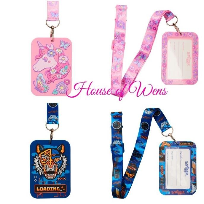 

HARGA DISC - SMIGGLE HEY THERE LANYARD ID CARD ORIGINAL - GANTUNGAN ID CARD