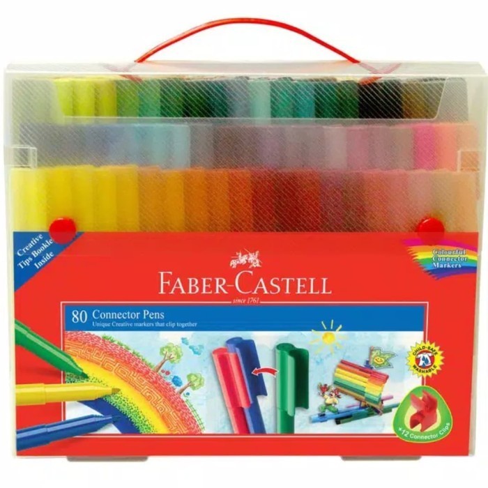 

Sarila Spidol Connector Pen Faber Castell 80 Warna