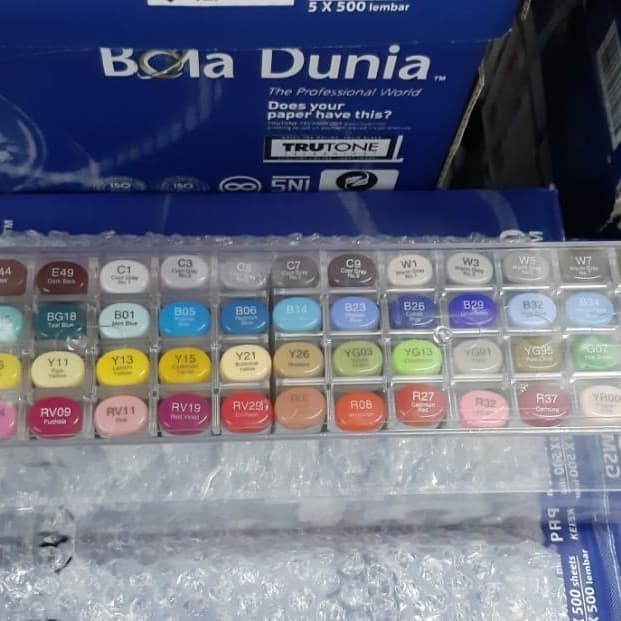 

Sarila Spidol Copic 1 Set Isi 72 Warna