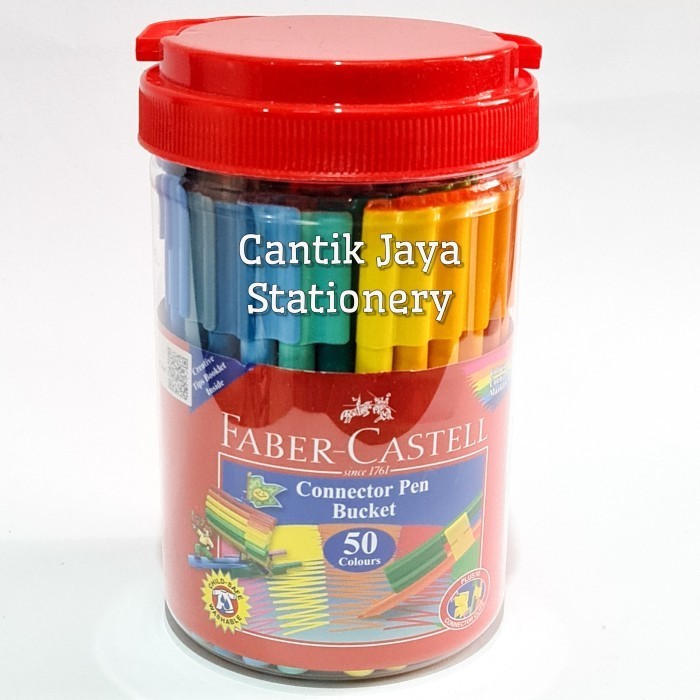 

Sarila Spidol Faber Castell Connector Pen 50 Warna