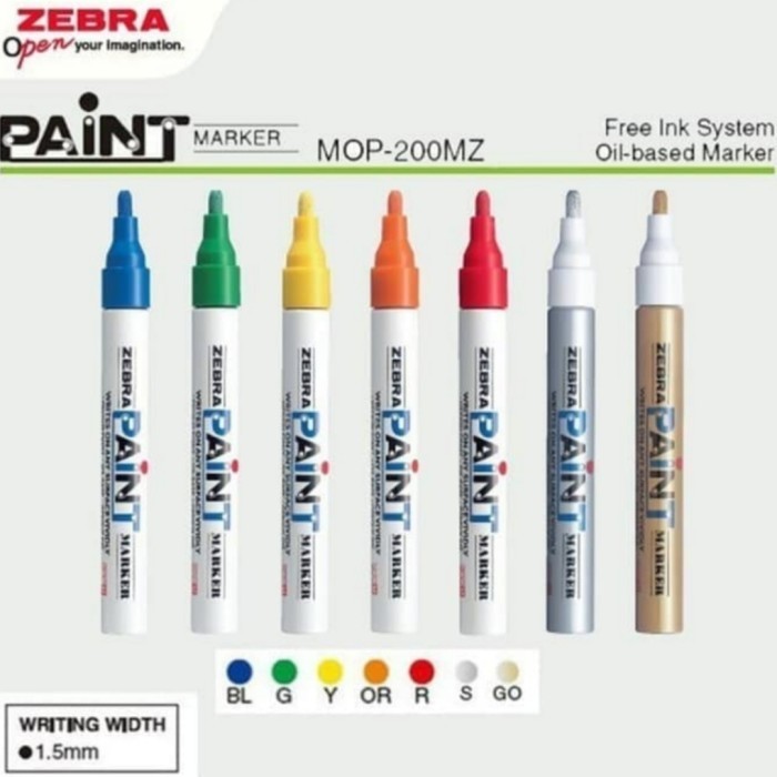 

Sarila Spidol Paint Marker Zebra