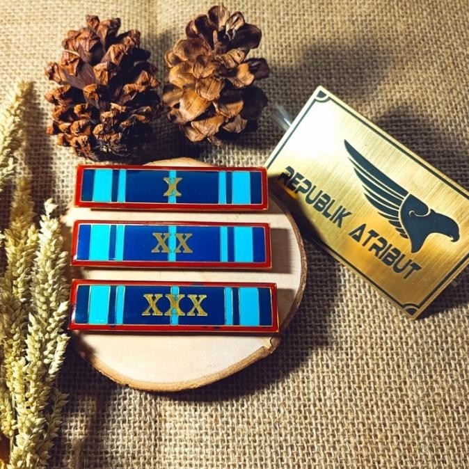 NEW PRODUK PITA SATYA LENCANA PDH KARYA SATYA ASN 10 20 30 TAHUN 