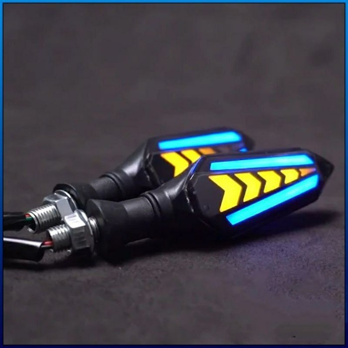 Ready Lampu Sen Sein Variasi Belakang LED Running 2mode Aerox 155 Old New