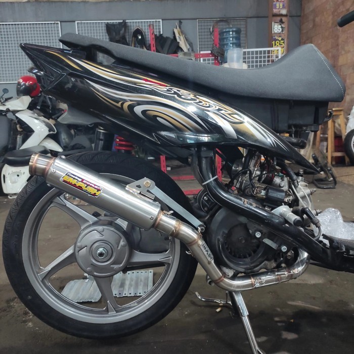 Ready Knalpot Em Push Racing Exhaust Yamaha Mio FFA