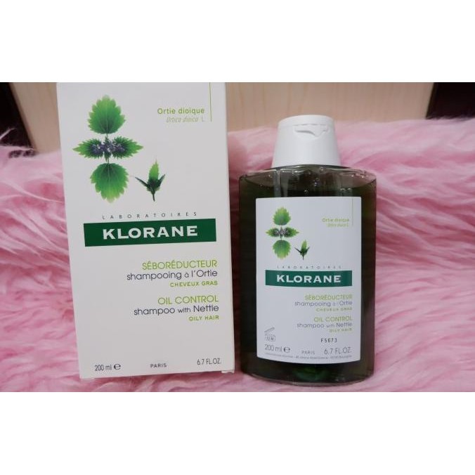 KLORANE Oil Control Shampoo with Nettle 200ML