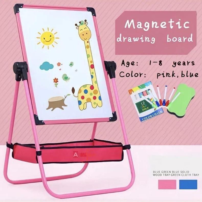 

MAINAN EDUKASI PAPAN TULIS ANAK MAGNETIC MULTIFUNGSI DAN KERANJANG / DRAWING BOARD ANAK 2 SISI BLACK WHITE BOARD / PAPAN TULIS ANAK / PAPAN TULIS ANAK MAGNET / PAPAN TULIS TINGGI / PAPAN TULIS ANAK LUCU / PAPAN TULIS BELAJAR