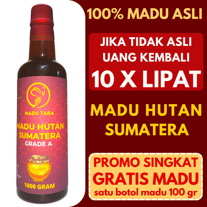 

MADU HUTAN SUMATERA MADU ASLI MADU MENTAH MURNI RAW HONEY MADU TARA