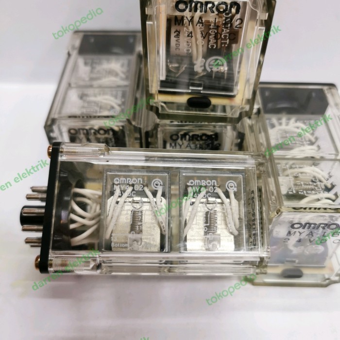 Jual relay omron MYA-LB2, 24vdc Otomasi Industri