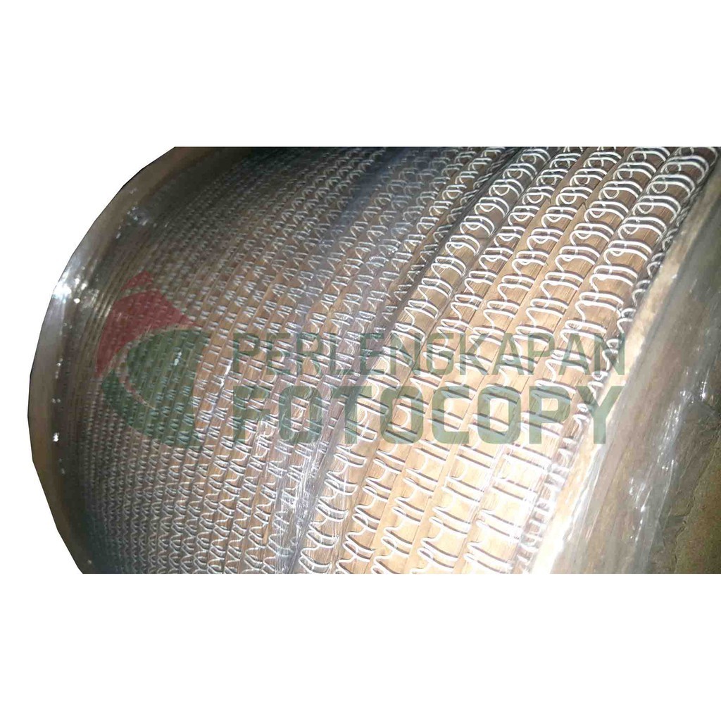 

Spiral Kawat/ Ring kawat jilid, Wire 2:1 - 1" 1/4 Spool / Roll Gulungan