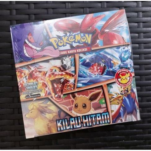 POKEMON KILAU HITAM BOOSTER BOX TCG INDONESIA SV3S DISKON